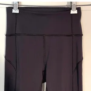 Lululemon In Movement 7/8 Tight 25" Everlux leggings Women‎ 2 Black LW5BPGS thumbnail 4