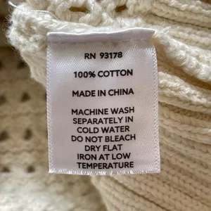 Magaschoni Cream Open-Knit Cardigan thumbnail 8