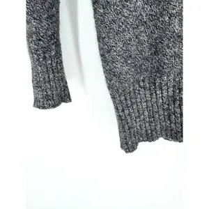 Athleta Vital V-Neck Sweater Gray Wool Cashmere Blend Marl Size Small thumbnail 3