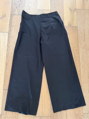 ASOS Size 10 Wide Leg Hemmed Dress Pants thumbnail 6