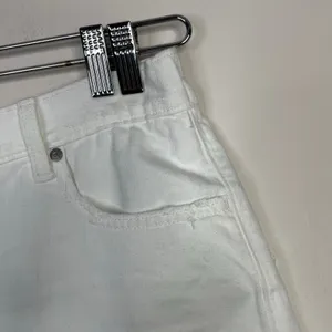Aerie Daydream Distressed Comfy Denim Jean Shorts cutoffs White plus XXL 20 thumbnail 4