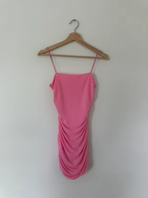 Sky to Moon Pink Mini Dress thumbnail 8