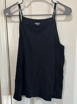 Old Navy Black Camisole Relaxed Fit thumbnail 1