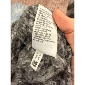 American Eagle Womens Sweater XS Multi Striped Wool Blend Jegging Fit Pullover thumbnail 7