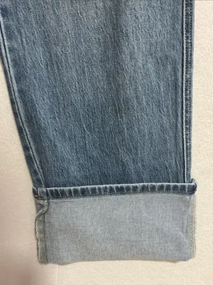 Vici Medium Blue High-Rise Cropped Straight Jeans thumbnail 3