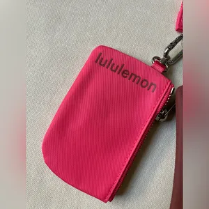 Lululemon Dual Pouch Wristlet - Ancient Copper/Glaze Pink thumbnail 3