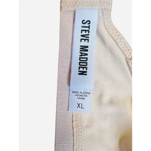 Steve Madden Women's Triangle X-Back Lounge Bra SM12151 Praline Size XL NWT thumbnail 4