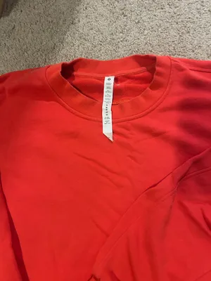 Lululemon Classic Crewneck Sweater - Red thumbnail 2