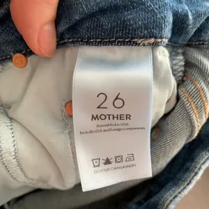 Mother Denim The Looker Ankle Fray Jean One Smart Cookie Blue Womens Size 26 thumbnail 15