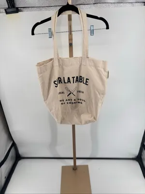 Sur La Table Local Fresh The Art & Soul of Cooking Graphic Print Canvas Tote Bag thumbnail 4