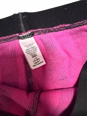 Victoria’s Secret Thermal Pink Black Plaid Pajama Set Size Large thumbnail 7