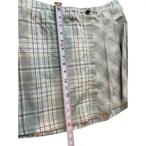 90s Y2K Inspired Sage Green Plaid University Academia Skort S thumbnail 7