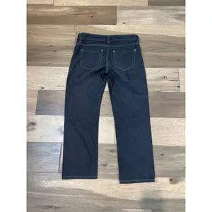 Athleta Jeans Size 14 Black Denim Light Wash Cotton Blend Mid Rise thumbnail 7
