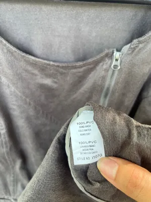 Miilla Clothing Taupe Suede-Look Asymmetrical Zip Jacket thumbnail 8