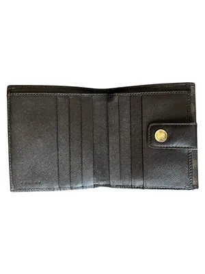 Vintage Celine Macadam Canvas Bifold Wallet Brown Triomphe - CE00/22 thumbnail 3