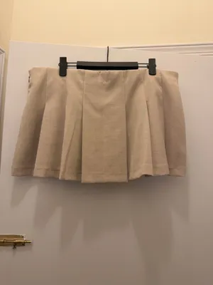 NWT Abercrombie & Fitch low rise micro pleated mini skort thumbnail 4