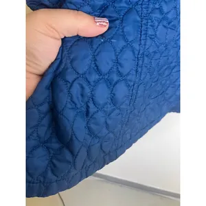 Lands' End Quilted Jacket Womens 3X Blue Good Primaloft Insulated Full Zip Coat thumbnail 7