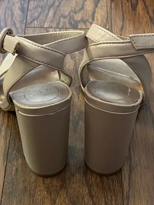Mix No. 6 Nude Block Heel Ankle-Strap Sandals thumbnail 14