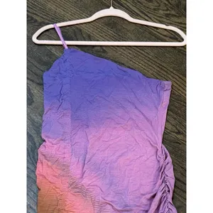 Paloma Wool Valie Lilac Mini Dress Size Large Sundress Bodycon thumbnail 4