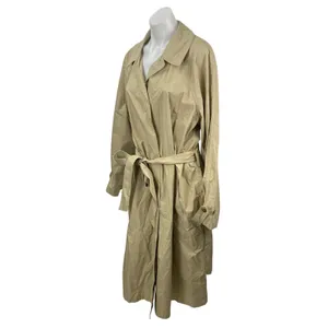 GAP Women's Oversized Beige Collar Long Sleeve Belted Midi Trench Coat Jacket XL thumbnail 3