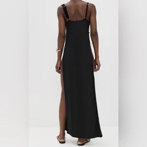 NWT Riot Swim Monroe Side Split Maxi Dress Cover Up Size Small/Medium thumbnail 7