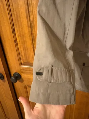 St. John’s Bay Vintage Classic Taupe Field Jacket with Black Velvet Collar ❤️ thumbnail 4