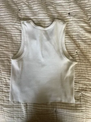 Brandy Melville White Tank thumbnail 6