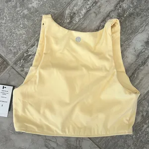 Cotton On Smoothing Cut Out Vestlette Top Yellow, Size S New w/Tag thumbnail 3