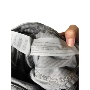 Abercrombie & Fitch Jeans Womens Size 24 Dark‎ Grey 90s Straight Ultra High Rise thumbnail 6