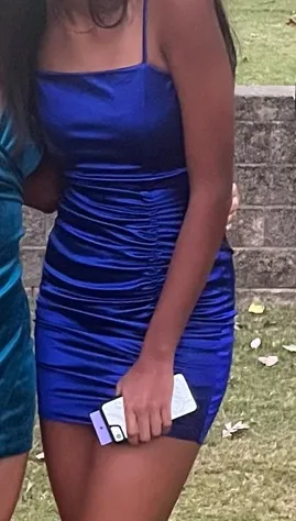 Royal Blue Windsor Homecoming Dress thumbnail 1