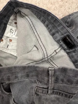 MOTHER Denim Jeans The Looker Skinny Black Animal Print thumbnail 4