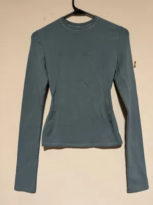 SKIMS Cotton Jersey T-Shirt Long Sleeve XS thumbnail 2