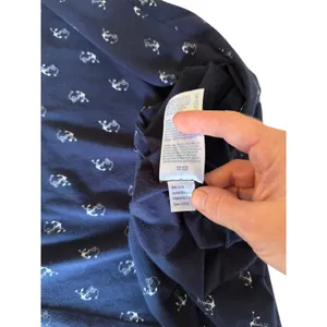 Nautica Anchor Print Sleep Shirt | Women's Small thumbnail 9