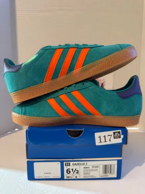 Adidas Gazelle J Miami 6.5Y/7.5W thumbnail 2