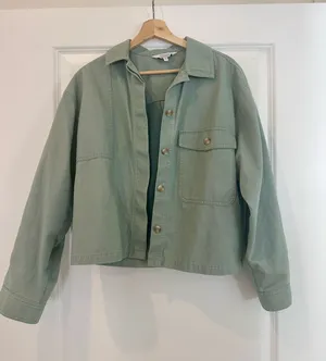 Other & Stories Utility Light Sage Green Jacket thumbnail 1