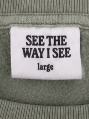 See The Way I See “Anxious” Oversized Sweatshirt – Large thumbnail 2