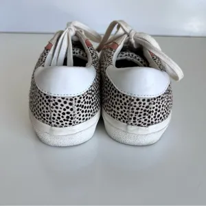 Madewell Sidewalk Low-Top Sneakers in‎ Spotted Calf Hair thumbnail 3