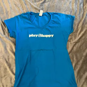 Blue T-Shirt - Play Happy thumbnail 1