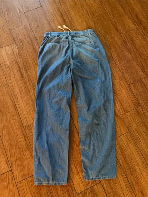 Free People Drawstring Waist Jeans- size XS thumbnail 5