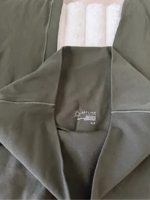 aerie High-Waist Olive Leggings thumbnail 3