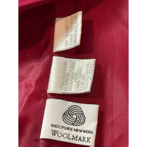 VTG Jones New York Two Piece Mauve Wool Sheath Dress Suit Button Blazer Set 6 thumbnail 13