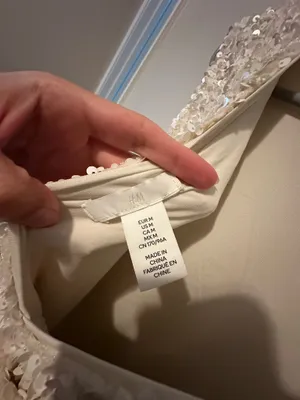 H&M Dress White thumbnail 3