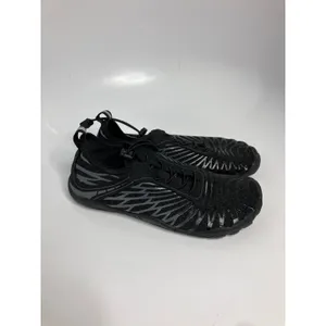 Hike Barefoot Water Shoes Women 39 Black Excellent Minimalist Bungee mesh hiking thumbnail 3