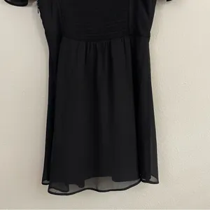NWT Show Me Your Mumu Black Smocked Breanna Mini Dress‎ Size Small thumbnail 8