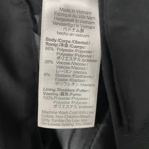 Madewell Pants Womens 0 Black The Fairbanks Mid Rise Office‎ Minimal NO085 thumbnail 13