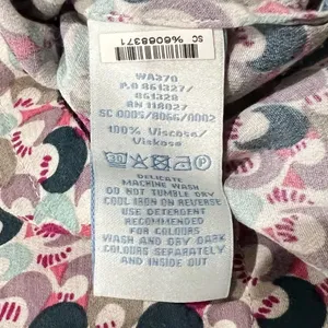 Boden Crescent Moon Print Blouse Top Women’s 2 thumbnail 4