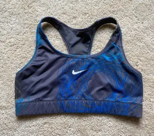 Nike Grey  Pro Sports Bra Medium thumbnail 1