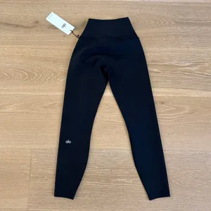Alo Yoga Airlift Leggings High Waist 7/8 Size XS Black thumbnail 4