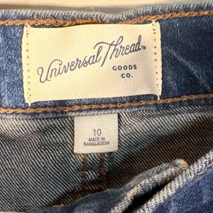 Universal Thread Straight Jeans Womens 10 Blue NEW Highest Rise‎ Button Fly thumbnail 5
