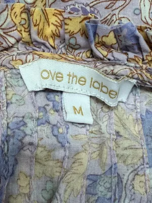 Anthropologie Love The Label Josepha Printed Smocked Top Women’s Medium thumbnail 4